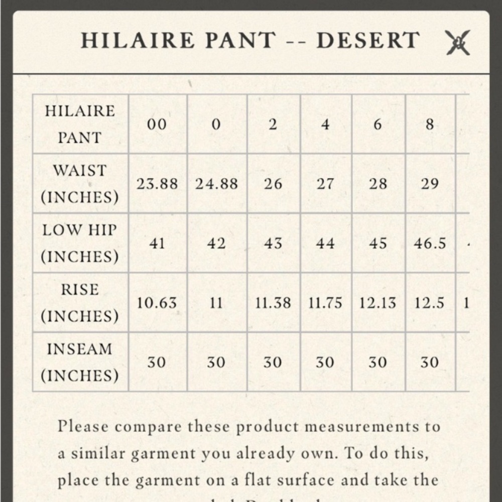 Doen Hilaire Cotton High Waist Wide Leg Cuff Palazzo Pants Trousers Salt White - Picture 14 of 14